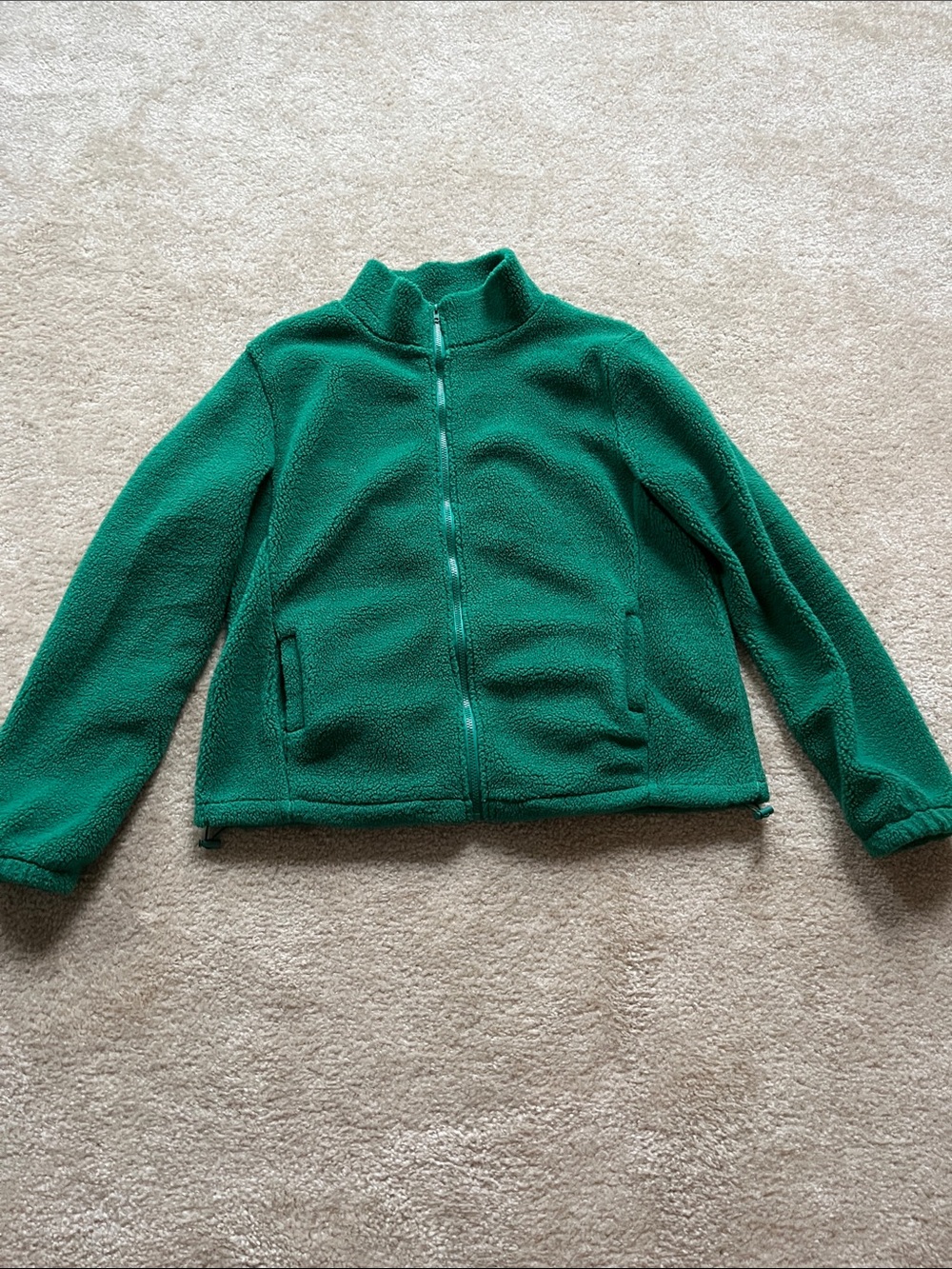 Homer Simpson Green Fleece Pullover Sweater with Character Graphic